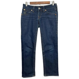 True‎ Religion Skinny Jeans Size 27 Low Rise Stretch Denim USA